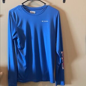 Columbia PFG Blue Performance Shirt
